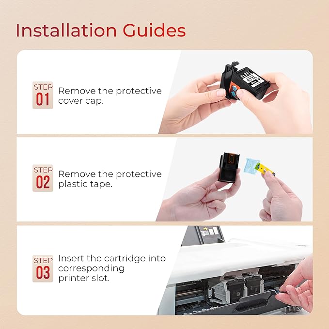 67XL Ink Cartridge (2-Black) Compatible for HP Ink 67 for HP 67XL Black Ink Cartridge High Yield for Deskjet 2700 2700e 2755e 2855e 2800e 2852e 2827e 4100e 4155e 4255e Envy 6000 6055e 6455e Series