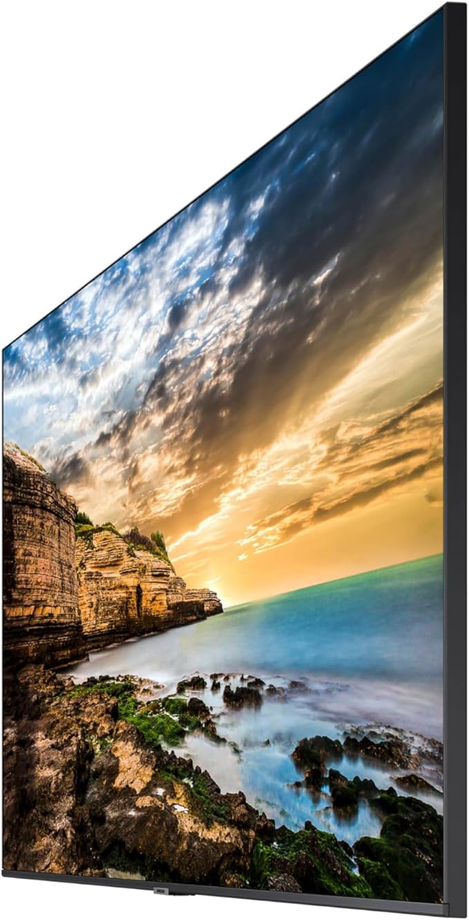 SAMSUNG 43” QET Series LFD Display with Integrated MagicInfo Lite Player, Crystal 4K Processor and UHD Resolution, 8ms Response Time, 300 nit, Home UI, Built-in Speakers, LH43QETELGCXZA