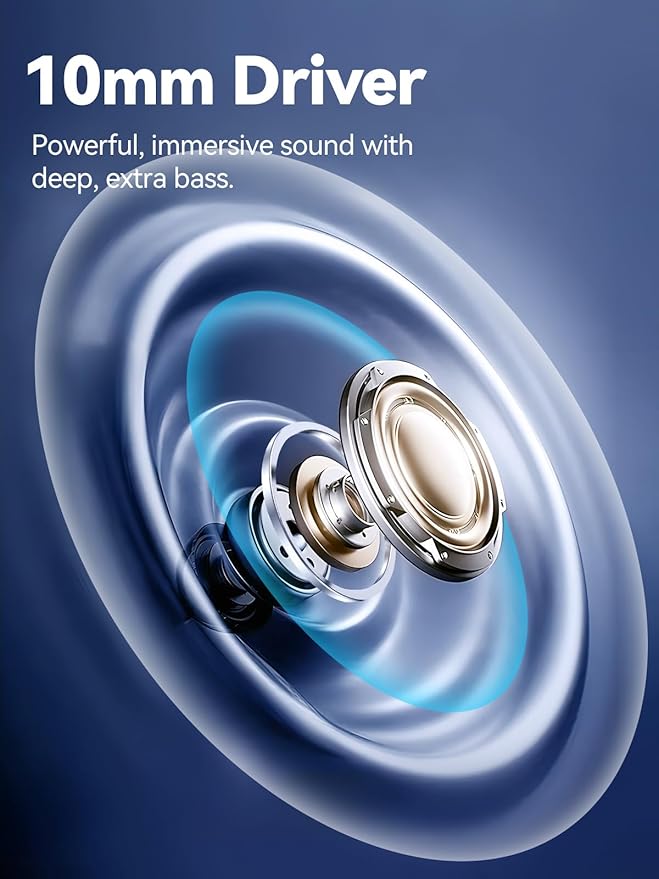 Bluetooth Headphones, Wireless Earbuds for Sports, IPX6 Sweat-Proof Neckband Headphones for Running Workouts, Magnetic in-Ear Earphones with Mic for Clear Calls