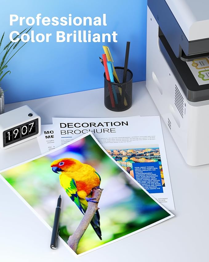 (With Chip) Compatible 215A Toner Cartridges 4 Pack Replacement for HP 215 A 215X Cartridges W2310A W2311A W2312A W2313A Use with Color Pro MFP M183fw M182nw M182n M155a M155nw Printer (BK/C/M/Y)