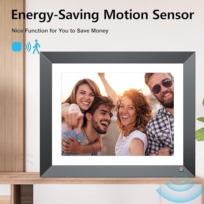 FULLJA Dual-WiFi Digital Photo Frame - 11-inch 32GB 2K Smart Digital Picture Frame, Motion Sensor, Full Function, Sharing Photos and Videos via App/Email Instantly, Unlimited Cloud Storage