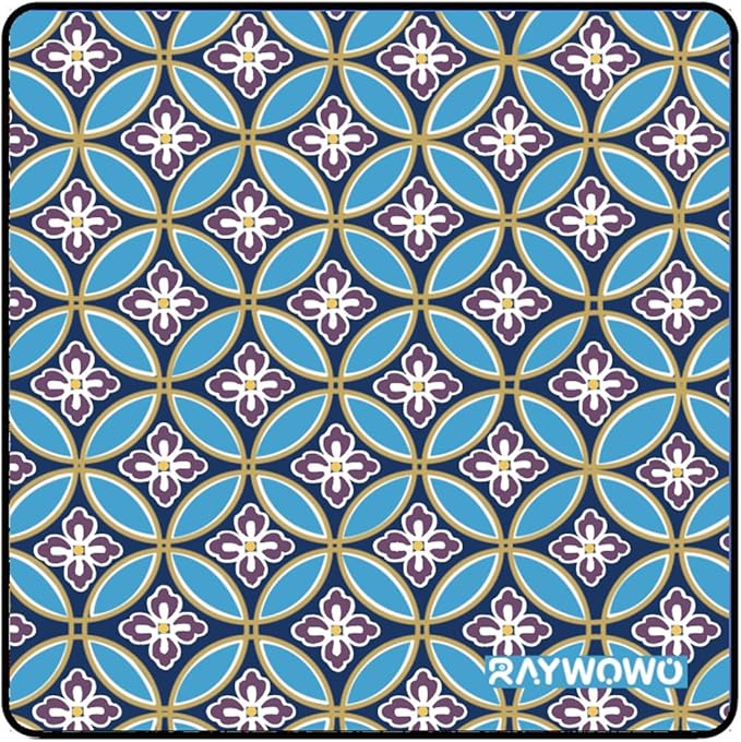 Self-Adhesive Storage Protective Magic Wrap Cloth for DSLR/Camera Lens/Phones/Tablets/Smartphone/Drone and All Camera Accessories (17.7 * 17.7 inch-Clover,)