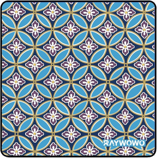 Self-Adhesive Storage Protective Magic Wrap Cloth for DSLR/Camera Lens/Phones/Tablets/Smartphone/Drone and All Camera Accessories (17.7 * 17.7 inch-Clover,)