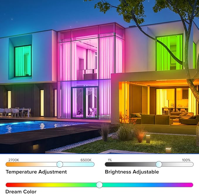 BTF-LIGHTING Tuya Zigbee 3.0 C05Z Controller Support RGBCCT 6 pin (+V R G B CW WW) PWM LED Strip Bulb Compatible with Echo Plus/4th Gen Tuya Gateway DC5V/DC12V/DC24V Max 15A