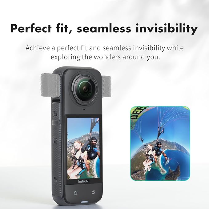 SEASKY [6 Pairs] Noise-reducing Windproof Foam Accessories for Insta360 X4 X3 X2 Gopro Hero 13/12/11//10/9 Black Sports Action Camera