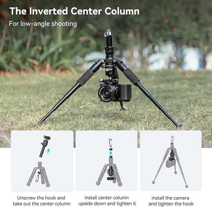 SmallRig VT-20 Aluminum Mini Tripod, 20" Desktop Tripod with 360° Ball Head, Compact Desktop Tripods for DSLR Camera Video Camcorder, Load up to 13lb/6kg-4289