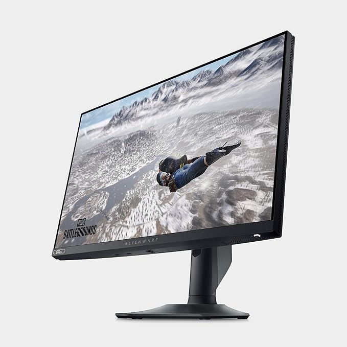 Alienware AW2524HF Gaming Monitor - 24.5-inch (1920x1080) 500Hz (Overclock) 0.5ms Display, Height/Tilt/Swivel/Pivot Adjustability, 3yr Advanced Exchange-Black