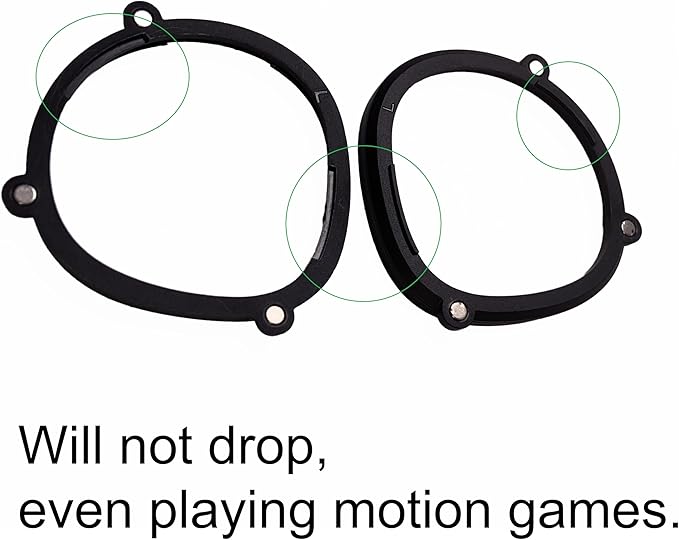 IOOIOO one Lens with Magnetic Frame for L or R Eye for Meta Quest 2 or Quest 3s Oculus VR Headset, (Nearsighted SPH:-1)