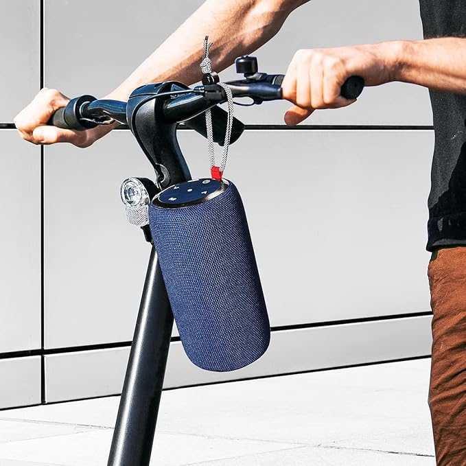 Monster S310 Upgraded Bluetooth Speaker, 30W Portable Speaker True Wireless Stereo Pairing Deliver Dynamic Sound, IPX6 Waterproof, Bluetooth 5.2 Built-in Mic, 24H Playtime, for Party, Outdoor, Blue