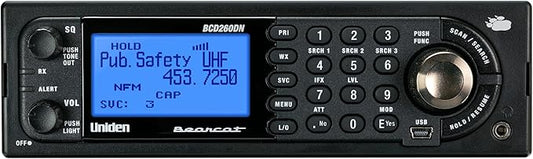 Uniden Bearcat BCD260DN Base/Mobile Digital Scanner, Performance Features, Band Scope Rapid System/Channel Number Tagging, Narrowband Reception, Search Features to Detect Signals Faster Than Ever