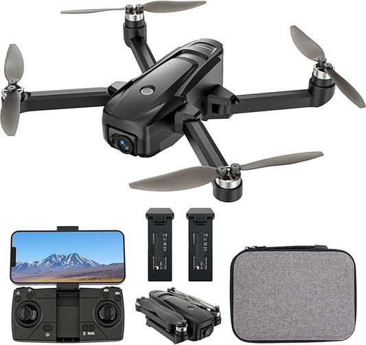 H330 Drone with Camera 4K, 5G Long Range WiFi FPV for Adult Beginners and Kids, Brushless Motor, Optical Flow, Altitude Hold,30 Mins Fly Time Remote Control RC Quadcopter with 2 Batteries