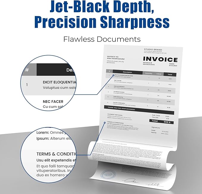 26X CF226X Toner Cartridges High Yeild for HP 26X 26A CF226A Toner Replacement Works with Laserjet pro M426dw M402n M402d M402dn M402dw, CF226 Toner for Laserjet Pro MFP M426fdw M426fdn Printer