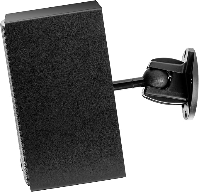 OSD Audio Nero MODQ2 Bookshelf Monitor Speakers 100W, 3” Glass Fiber Mid/Woofer, 1” Silk Dome Tweeter for Home Theaters, Desks, Gaming (Black, Pair)