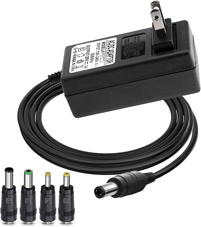 20V DC Adapter Fit for Sony SRS-XG500 SRSXG500 Power Cord,for Sony x-series Party Speaker, Bose Solo 5 TV Sound System Speaker 418775 732522-1110 7325221110 Replacement Speakers Charger Charging Cable