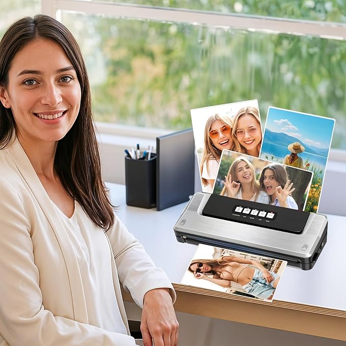 100 Pack Lamination Pouches 6" x 9" 5 mil Clear Index Card Laminating Pouches File Card Laminating Pouches Thermal Laminate Pouch Tags for Work Permits Pass Cards Student ID Cards