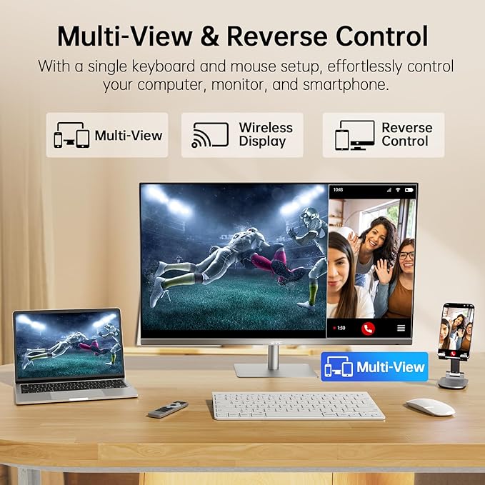 KTC 32 Inch 4K Smart Monitor with Google TV System 3840 * 2160P Netflix Licensed Type C 65W PD Speakers 5W*2 Dolby Audio Hey Google Voice Remote HDR WiFi Bluetooth VESA Tiltable 32 in Smart TV