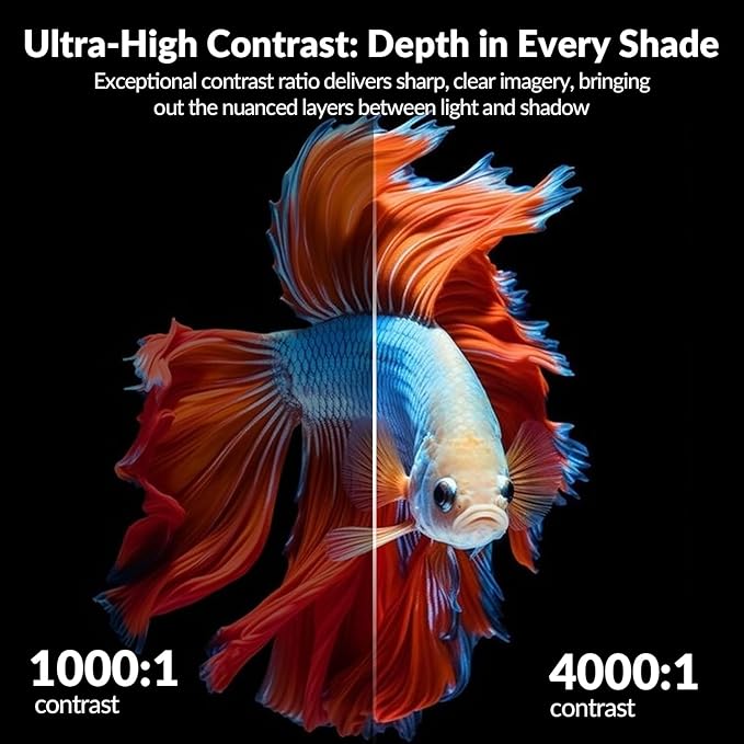 32" 4K UHD Computer Monitor – 3840×2160p, 100% sRGB, 178° Viewing Angle, HDMI & DisplayPort, VESA 100x100mm, Black