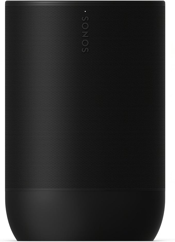 Sonos Move 2 - Black - Wireless Portable Bluetooth Speaker