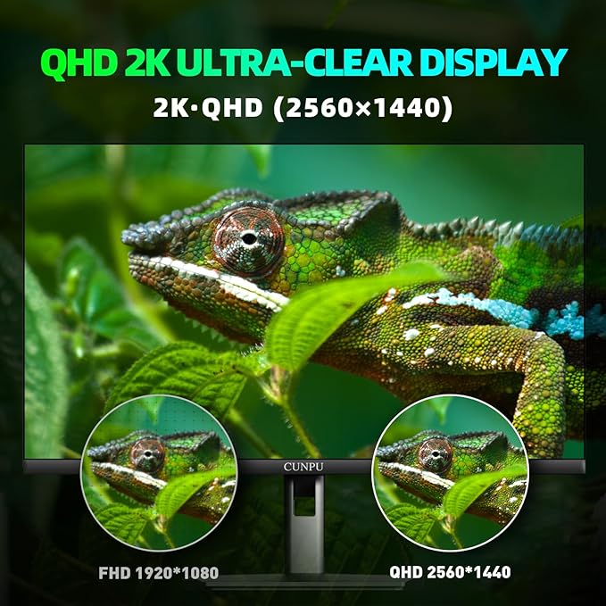 27-inch Gaming Monitor 300Hz QHD(2560× 1440p), 1MS,Fast IPS,142% sRGB, MAX400Nit, VESA,FreeSync, Built-in Dual Speakers, HDMI 2.1& DP 1.4,Height/Pivot/Tilt/Swivel Vertical Monitor, for PS5/Xbox