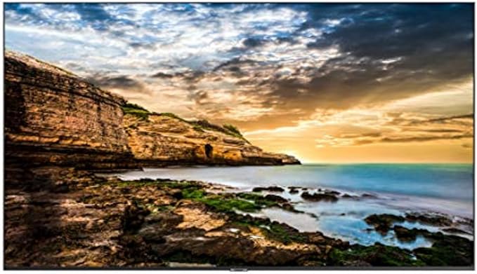 SAMSUNG Business QE55T 55-inch 4K UHD 3840x2160 LED Commercial Signage Display, HDMI, USB, Speakers, 3-Yr Warranty, 16/7 Operation, 300 nit (LH55QETELGCXGO), Black