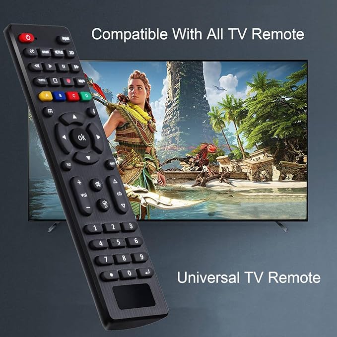 Universal TV Remote for Samsung, TCL, Philips, Vizio, Sharp, Sony, Panasonic, Sanyo, Insignia, Toshiba and Other Brands LCD LED 3D HDTV Smart TV Remote Control