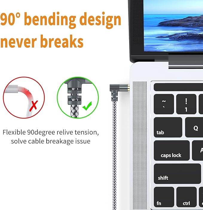 2 Pack Aux Cable, 10ft TRS Auxiliary Cables 90 Degree Right 3.5mm Nylon Braided 1/8 AUX Cord for Car Compatible with Stereos, Speaker, iPod iPad Smartphone, Headphones Sony,Echo Dot,Beats- Grey