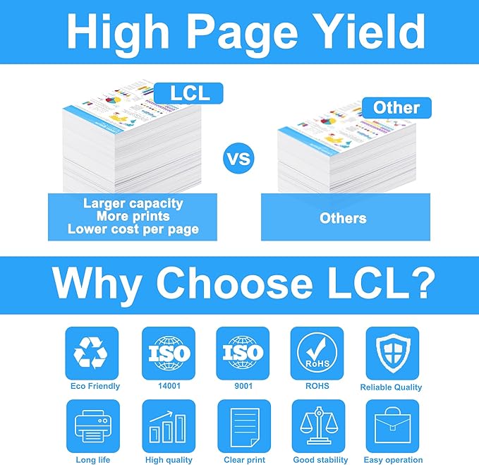 LCL Remanufactured Toner Cartridge Replacement for HP 643A Q5950A Q5951A Q5952A Q5953A for HP Color Laserjet 4700 4700n 4700dn 4700dtn 4700PH+ 4710 Printer ( 4-Pack Bk Cyan Magenta Yellow)