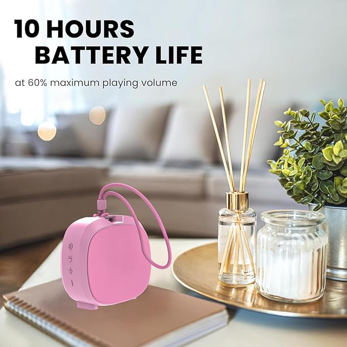 Bluetooth Speaker Portable Media Players Clear Loud Stereo Sound Deep Bass Wireless Speaker With Lights TWS IPX5 Waterproof Small Speakers Long Playtime for Home/Party/Outdoor/Beach Electronic Gadgets