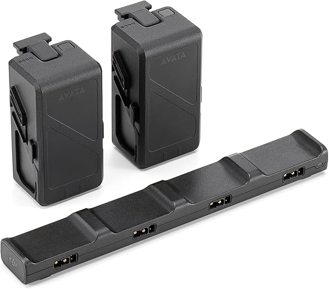Original Avata Fly More Kit for DJI Avata Drone Accessories（Includes Two Intelligent Flight Batteries and a Battery Charging Hub to Provide Sufficient Power for Your Flights.）