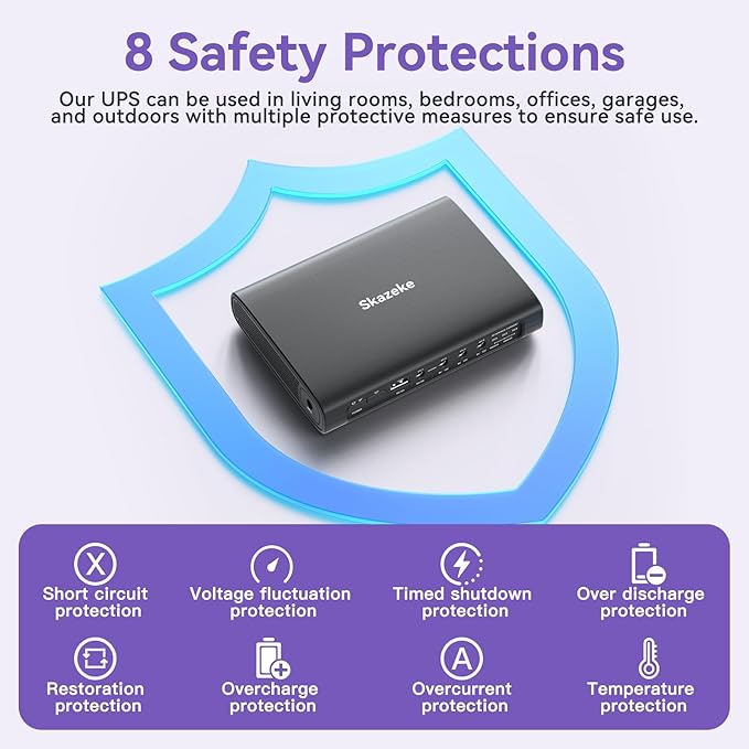 MD1 3A Rechargeable 5/9/12V 25600mAh DC Output Lithium ion Battery Pack for LED Strip and Breast Pumps, Portable Li-ion Power Bank with Charger, 5V USB Output for, Smartphone and More