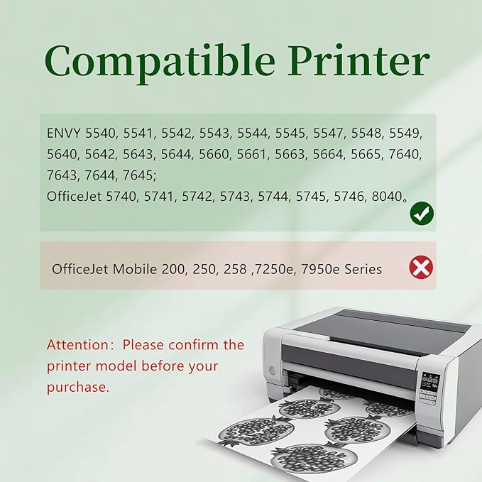 62XXL Ink Cartridges Black Remanufactured for hp 62 Black Ink Cartridge High Yield for Ink 62 XL fit for Envy 5540 7640 5640 5660 7644 7645 7643 OfficeJet 5740 8040 5745 (2Black)
