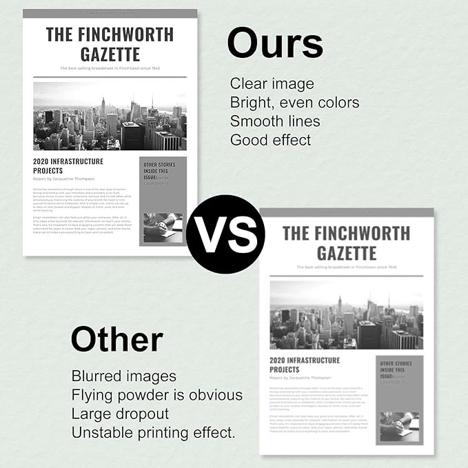 56F1000 High Yield Toner Cartridge Replacement for Lexmark 56F1000 Black Toner Cartridge Work for MS321 MS421 MS521 MS621 MS622 MX321 MX421 MX521 MX522 MX622 Laser Printer