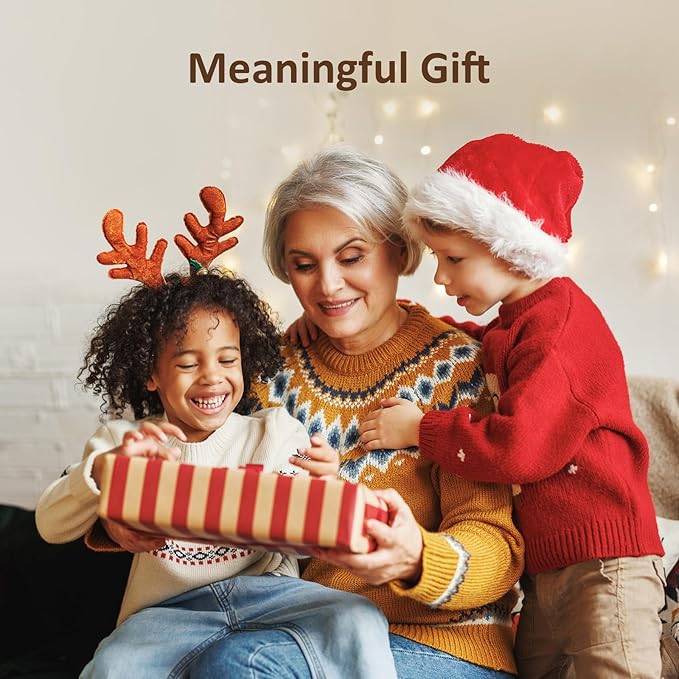 16 Inch Large Digital Picture Frame, Canupdog WiFi Digital Photo Frame with 1080P IPS Touchscreen, 32GB Storage, Auto-Rotate, Wall Mountable, Easy Setup, Slideshow Photos and Videos