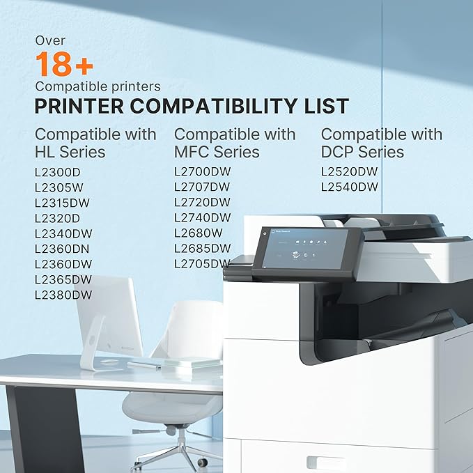 E-Z Ink Compatible TN660 Toner Cartridge Replacement for Brother TN660 TN-660 TN630 High Yield to Use with HL-L2300D HL-L2380DW HL-L2320D DCP-L2540DW HL-L2340DW HL-L2360DW MFC-L2720DW (Black, 4 Pack)