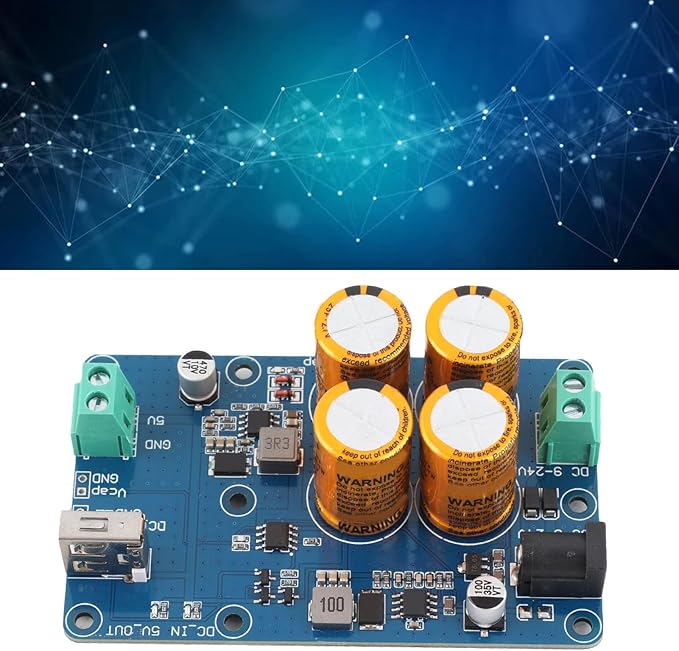 Super Capacitor UPS 5V3A Output, Compact Design with Power Indicator for RPI Uninterruptible Power Supply (4S)