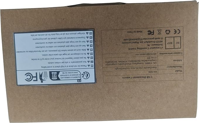 Document Camera for Classroom, USB Camera for Teacher, 12MP & 9X Zoom-in, Move lmage, Mic and Speaker, Mirroring, LED Light, 2 Port HUB, for Remote Learning, Painting, Live Demo (with Remote)