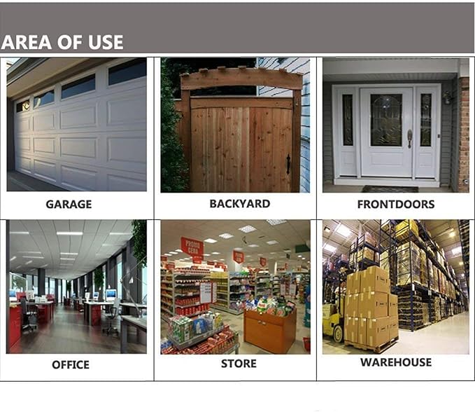 WALI Dummy Fake Security CCTV Dome Camera with Flashing Red LED Light with Security Alert Sticker Decals (SD-6), 6 Packs, Black