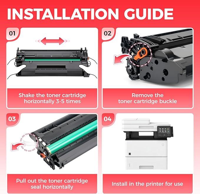 121 CRG121 Toner Cartridge Black 2-Pack with chip High Yield Replacement for Canon 121 CRG-121 Toner Cartridges Compatible for Canon ImageCLASS D1650 D1620 Laser Printer Ink All-in-One Copier Scanner