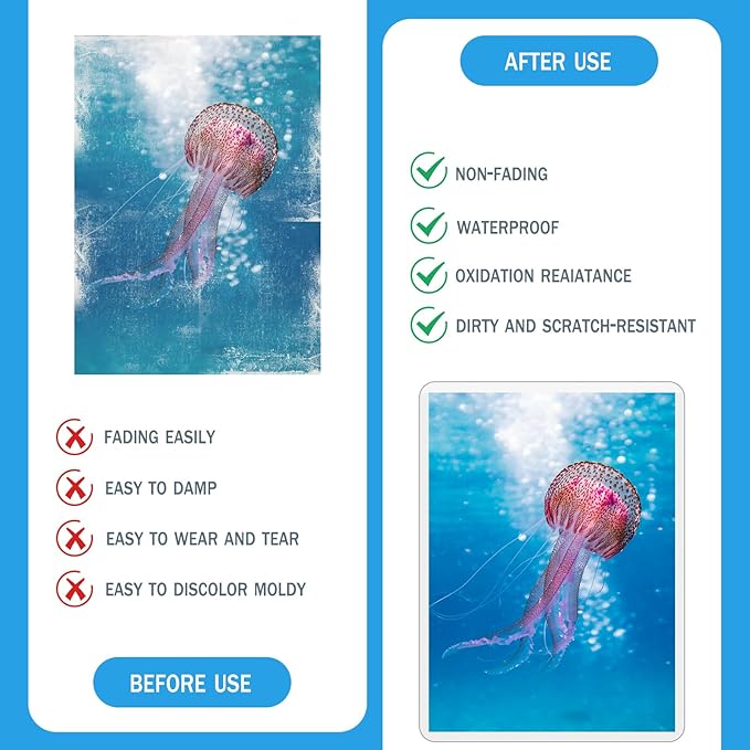 Thermal Laminating Pouches, 100 PCS Clear Sheets for Sealed 4x6 inches Photo Card Documents