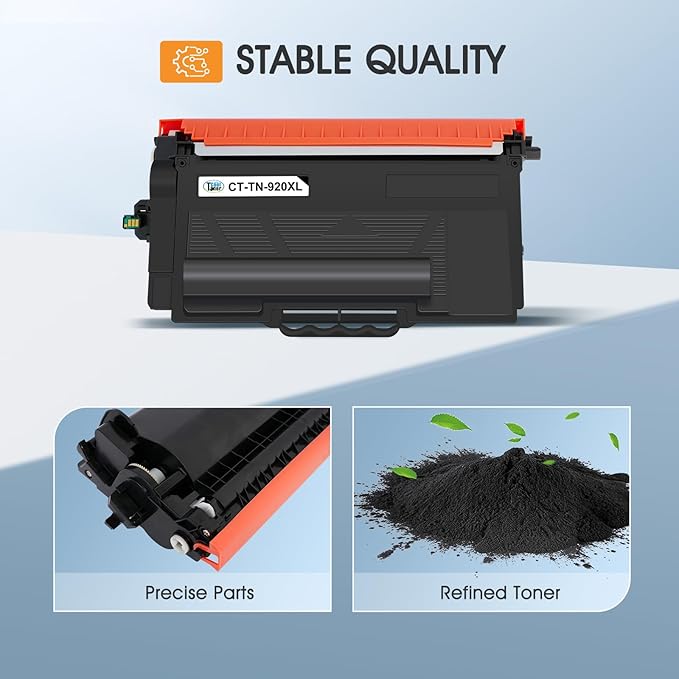 HL-L6210DW TN920 TN920XL Toner Cartridge Compatible for Brother TN920XL TN920 TN920XXL Toner for Brother Printer HL-L6210DWT HL-L5210DW HL-L5210DN HL-L5210DWT Printer Black High Yield 2 Pack