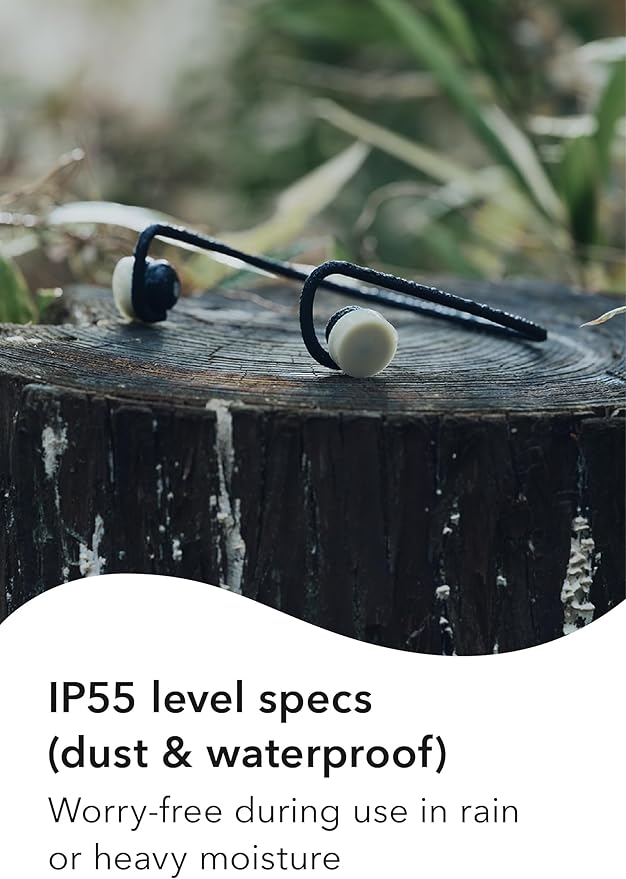 nwm GO Wireless On-Ear Speakers (Open Ear Earphones) Sound Leakage suppressed (PSZ Technology - Bone Conduction Alternative) Designed in Japan | Soil Beige