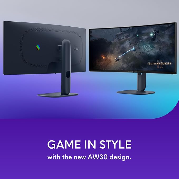 Alienware 34 Curved Gaming Monitor – AW3425DWM - 34-inch WQHD 180Hz 1ms Display, 1500R, AMD FreeSync Premium, VESA AdaptiveSync.