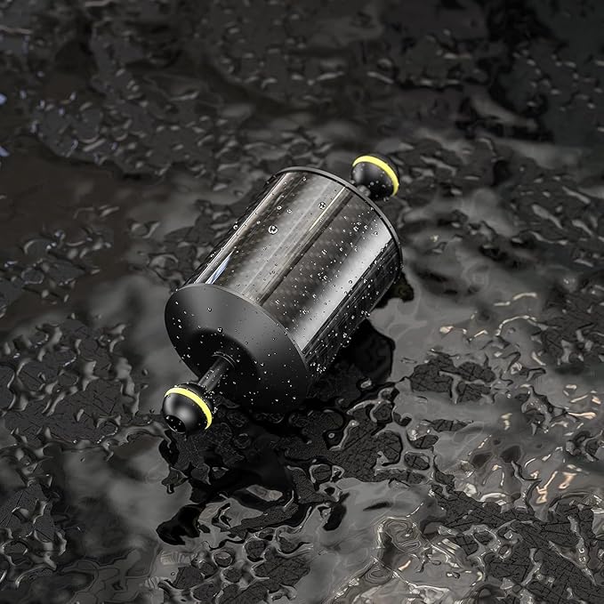 Sea frogs D80mm, 7'', Carbon Fiber Float Arm for Ultralight, Aquatic Arm, Buoyancy Provided 500 g, Underwater Camera System Diving Tray Video Light/Strobe GA-9