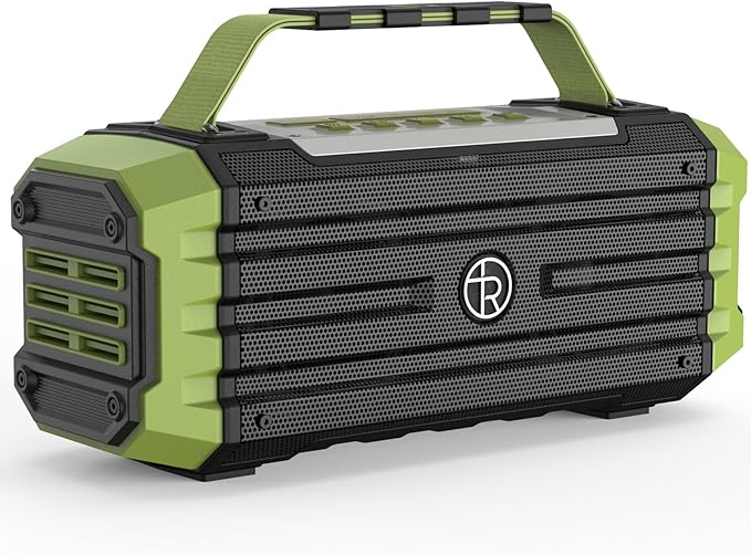 Portable Bluetooth Speaker 120W Peak 80W Wireless Speakers, TWS Pairing, Deep Bass, Hi-Fi Loud Speaker, IPX6 Waterproof, DSP Sound Boombox for Outdoor, Camping, Party, Beach