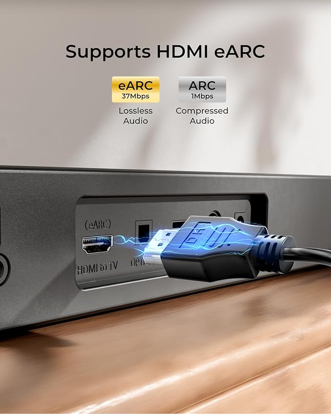 ULTIMEA 3.1.2ch Sound Bar with Dolby Atmos, Surround Sound System for TV with 6.5 inch Subwoofer, Sound Bar for Smart TV, Soundbar with Subwoofer for Home Theater, BT 5.4, HDMI eARC, Skywave F30 Boom