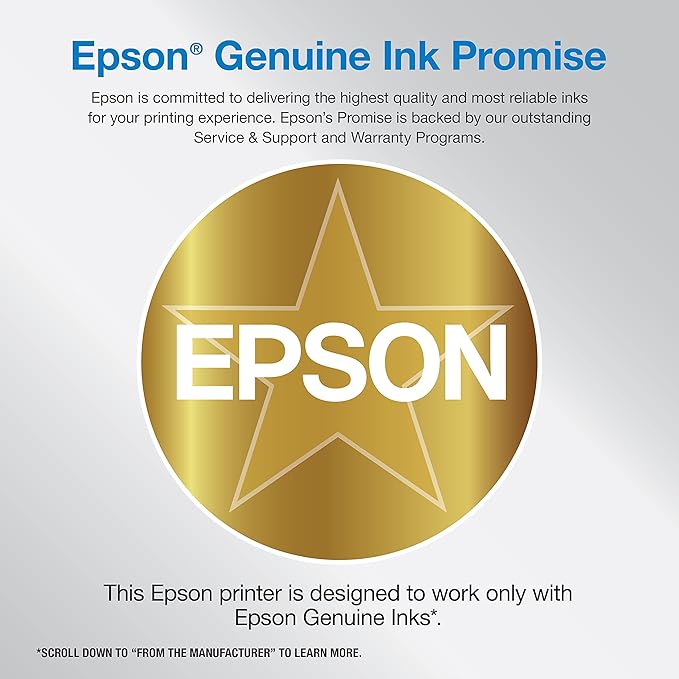 Epson Workforce Pro WF-3823 Wireless All-in-One Printer with Auto 2-Sided Printing, 35-Page ADF, 250-Sheet Paper Tray and 2.7" Color Touchscreen, Black