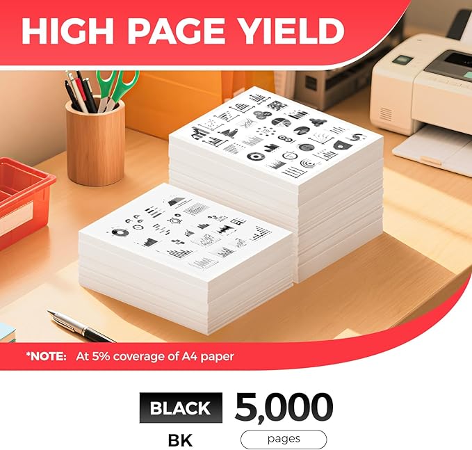 121 CRG121 Toner Cartridge Black 2-Pack with chip High Yield Replacement for Canon 121 CRG-121 Toner Cartridges Compatible for Canon ImageCLASS D1650 D1620 Laser Printer Ink All-in-One Copier Scanner