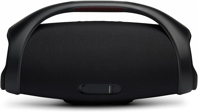 JBL Boombox 2 - Portable Bluetooth Speaker, Powerful Sound and Monstrous Bass, IPX7 Waterproof, 24 Hours of Playtime, Powerbank, JBL PartyBoost for Pairing, for Home and Outdoor(Black)