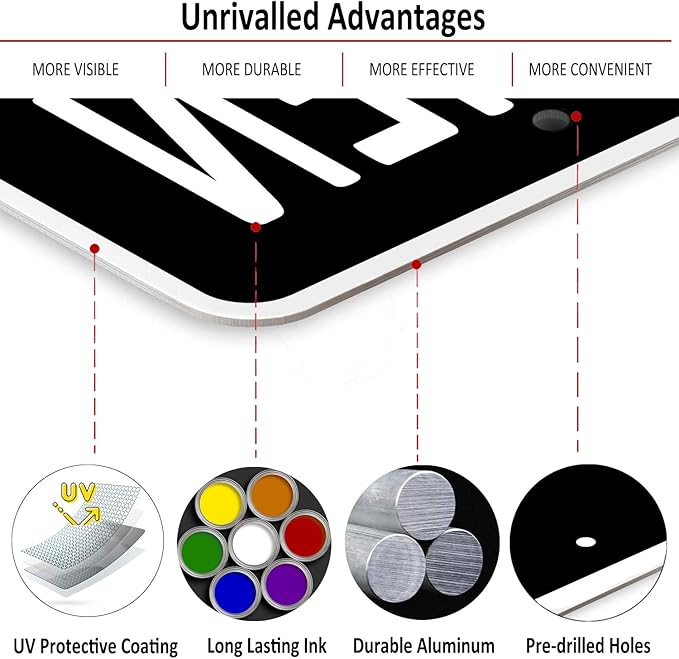 Bagstar (2 Pack) Heavy-duty Metal Smile You're on Camera Sign, 10" x 3.5" Aluminum Video Surveillance Sign, Camera Warning for Home Security, House, Business, Yard, Outdoor