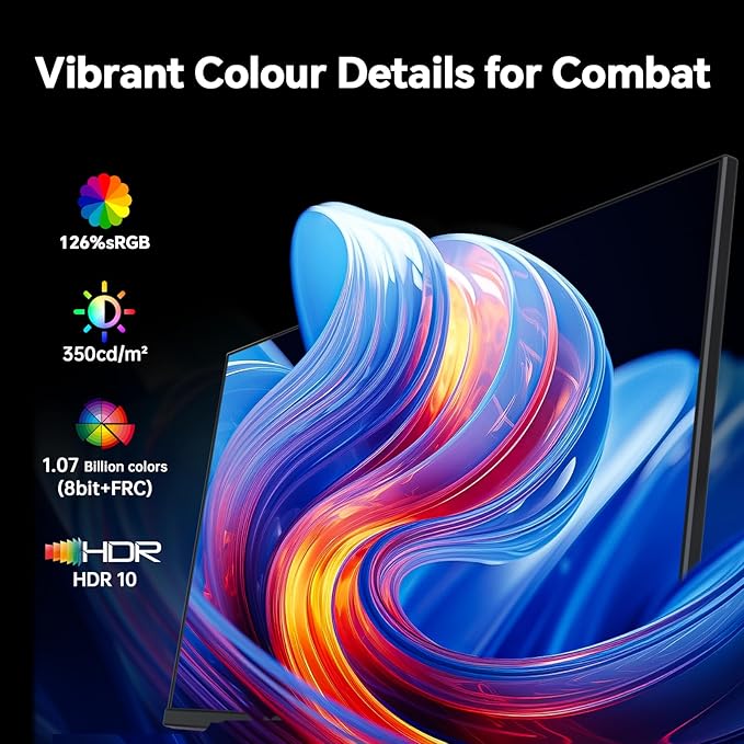 KTC 24" Gaming Monitor 180Hz 144hz Monitor QHD(2560x1440p) l Up to 1MS | Fast IPS Monitor |122% SRGB | 2X DP & 2X HDM| Tilt Xbox PS5 Switch|100×100mm VESA Compatible